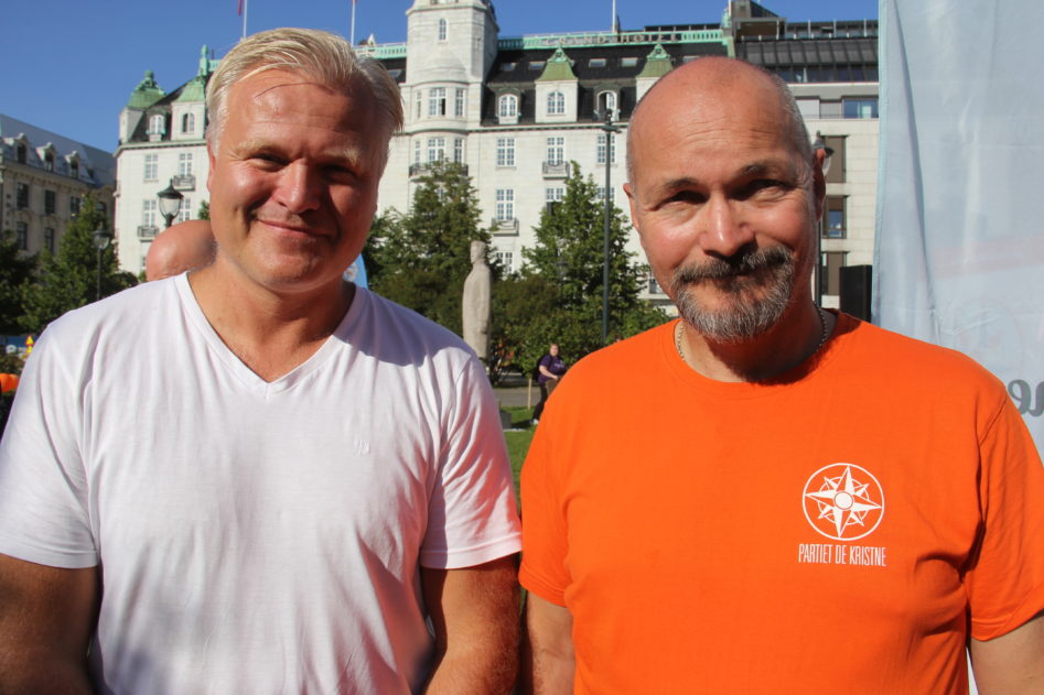 Erik Selle og Marius Reikerås sammen for barns rettigheter